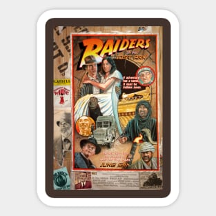 Raiders of the Lost Ark Sticker